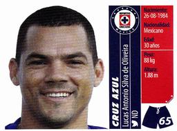 2015 Panini Liga BBVA Bancomer Apertura Stickers #65 Lucas Antonio Silva de Oliveira Front