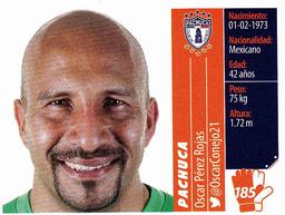 2015 Panini Liga BBVA Bancomer Apertura Stickers #185 Oscar Pérez Rojas Front