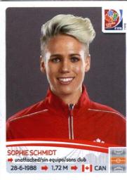 2015 Panini Women's World Cup Stickers #35 Sophie Schmidt Front