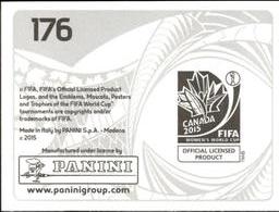 2015 Panini Women's World Cup Stickers #176 Team Back