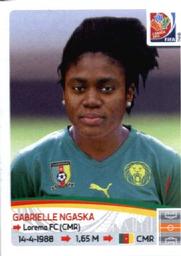 2015 Panini Women's World Cup Stickers #227 Gabrielle Ngaska Front