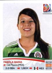 2015 Panini Women's World Cup Stickers #471 Fabiola Ibarra Front