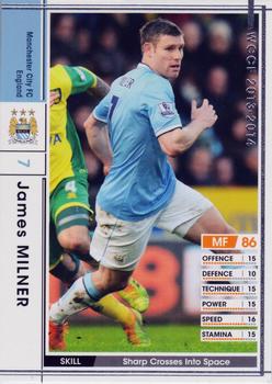 2013-14 Panini/Sega World Club Champion Football #043 James Milner Front