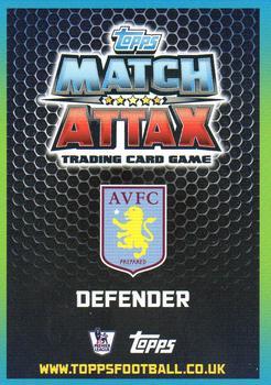 2015-16 Topps Match Attax Premier League #40 Alan Hutton Back
