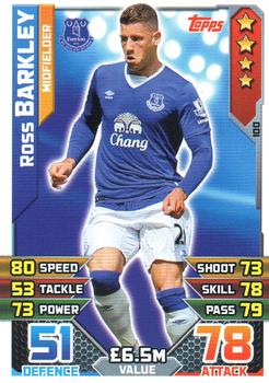 2015-16 Topps Match Attax Premier League #100 Ross Barkley Front