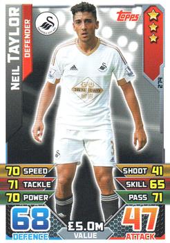 2015-16 Topps Match Attax Premier League #274 Neil Taylor Front