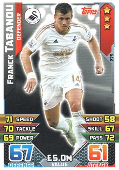 2015-16 Topps Match Attax Premier League #275 Franck Tabanou Front