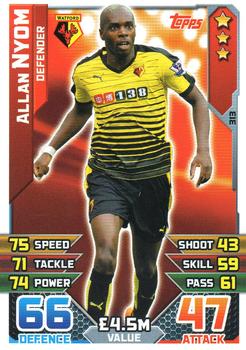 2015-16 Topps Match Attax Premier League #313 Allan Nyom Front