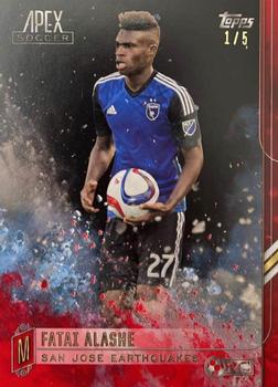 2015 Topps Apex MLS - Red #103 Fatai Alashe Front