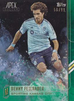 2015 Topps Apex MLS - Autographs Green #39 Benny Feilhaber Front