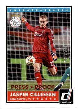 2015 Donruss - Bronze Press Proof #14 Jasper Cillessen Front