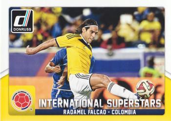 2015 Donruss - International Superstars #41 Radamel Falcao Front