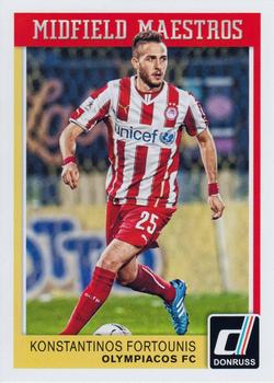 2015 Donruss - Midfield Maestros #16 Konstantinos Fortounis Front