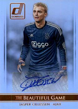 2015 Donruss - The Beautiful Game Signatures #BG-JC Jasper Cillessen Front