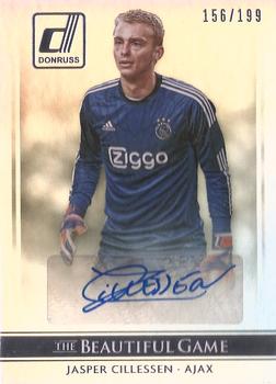 2015 Donruss - The Beautiful Game Signatures Silver #BG-JC Jasper Cillessen Front