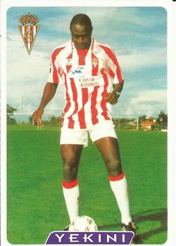 1995-96 Mundicromo Sport Las Fichas de La Liga - Ultima Hora #324b Yekini Front