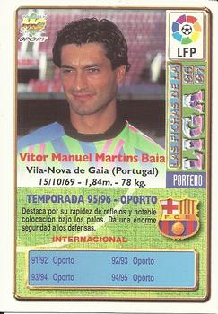 1996-97 Mundicromo Sport Las Fichas de La Liga #40 Vitor Baia Back