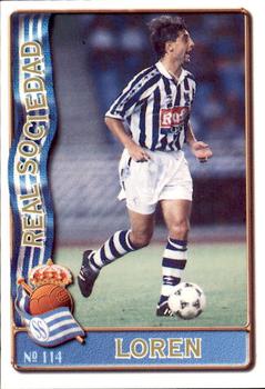 1996-97 Mundicromo Sport Las Fichas de La Liga #114 Loren Front