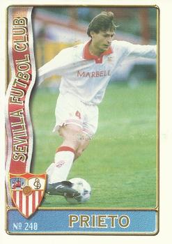1996-97 Mundicromo Sport Las Fichas de La Liga #240 Prieto Front