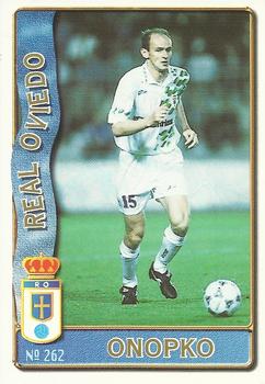 1996-97 Mundicromo Sport Las Fichas de La Liga #262 Onopko Front