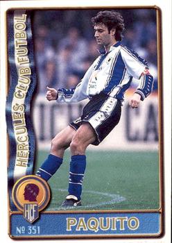 1996-97 Mundicromo Sport Las Fichas de La Liga #351 Paquito Front