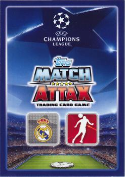 2015-16 Topps Match Attax UEFA Champions League English #76 Dani Carvajal Back