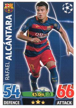 2015-16 Topps Match Attax UEFA Champions League English #245 Rafael Alcantara Front