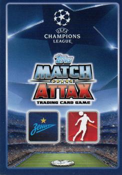 2015-16 Topps Match Attax UEFA Champions League English #258 Ezequiel Garay Back