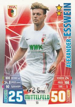 2015-16 Topps Match Attax Bundesliga #13 Alexander Esswein Front