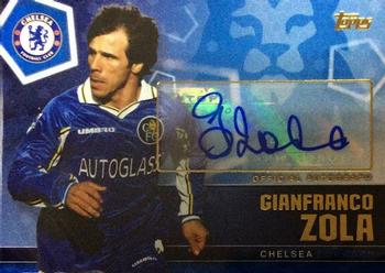 2015 Topps Premier Club - Autographs #16 Gianfranco Zola Front