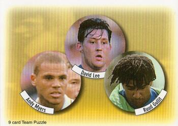 1998 Futera Chelsea Fans Selection #9 9 Card Team Puzzle Front