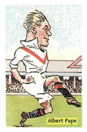 1998 Fosse Soccer Stars 1919-1939 : Series 8 #22 Albert Pape Front