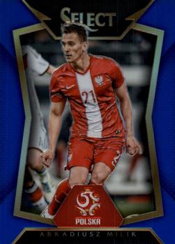 2015-16 Panini Select - Blue Prizm #81 Arkadiusz Milik Front