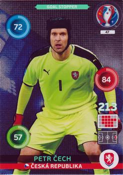 2016 Panini Adrenalyn XL UEFA Euro #47 Petr Cech Front