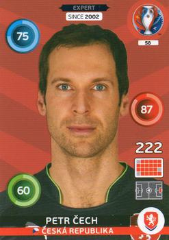 2016 Panini Adrenalyn XL UEFA Euro #58 Petr Cech Front