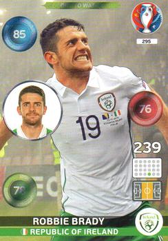 2016 Panini Adrenalyn XL UEFA Euro #295 Robbie Brady Front