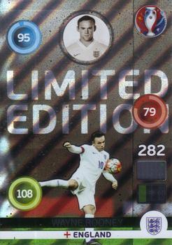 2016 Panini Adrenalyn XL UEFA Euro - Limited Editions #NNO Wayne Rooney Front