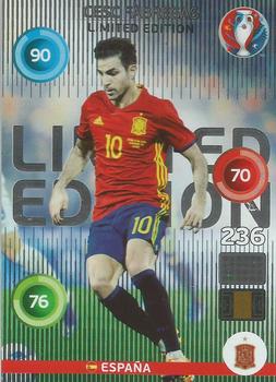 2016 Panini Adrenalyn XL UEFA Euro - Limited Editions #NNO Cesc Fabregas Front