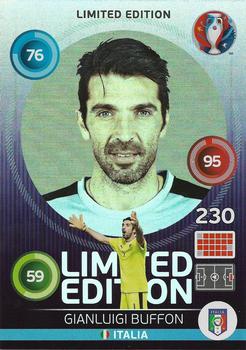 2016 Panini Adrenalyn XL UEFA Euro - Limited Editions #NNO Gianluigi Buffon Front