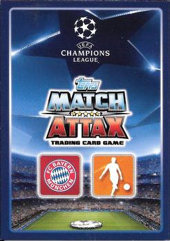 2015-16 Topps Match Attax UEFA Champions League English - Mega Stars #N9 Arjen Robben Back