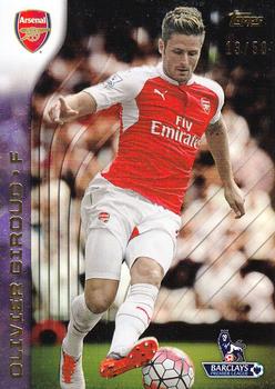 2015 Topps Premier Gold - Purple #11 Aaron Ramsey Front