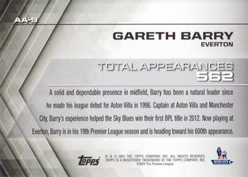 2015 Topps Premier Gold - All-Time Accolades #AA-9 Gareth Barry Back