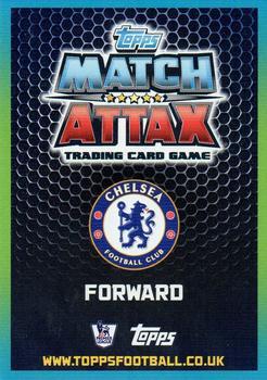 2015-16 Topps Match Attax Premier League - Limited Edition Silver #LE1 Diego Costa Back