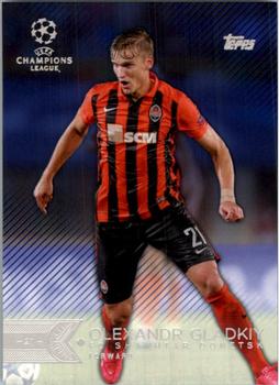 2015-16 Topps UEFA Champions League Showcase - Blue #22 Oleksandr Gladkiy Front