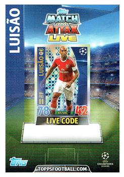 2015-16 Topps Match Attax UEFA Champions League English - Match Attax Live #NNO Luisao Front