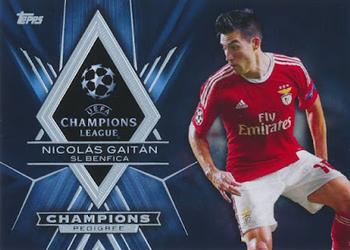 2015-16 Topps UEFA Champions League Showcase - Championship Pedigree #CP-NG Nicolas Gaitan Front