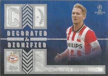 2015-16 Topps UEFA Champions League Showcase - Decorated and Dignified #DD-LD Luuk de Jong Front