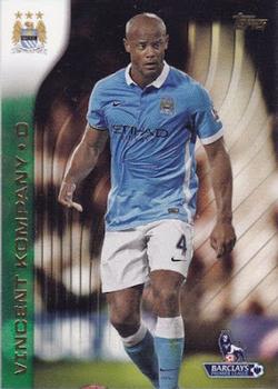 2015 Topps Premier Gold - Green #63 Vincent Kompany Front