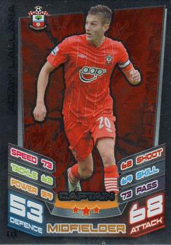 2012-13 Topps Match Attax Premier League Extra - Captains #C13 Adam Lallana Front