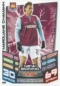 2012-13 Topps Match Attax Premier League Extra - New Signings #N18 Marouane Chamakh Front